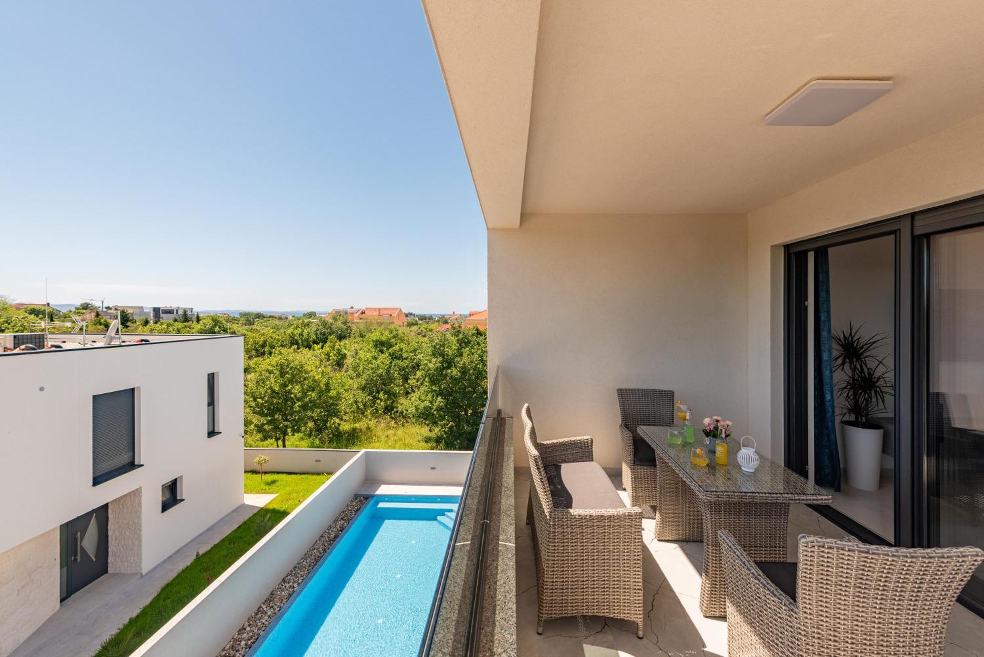 Apartments Menalo Elegance Zaton  Bagian luar foto